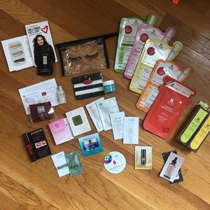 Skincare + Makeup samples